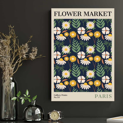 Paris Flower Market Poster | S02