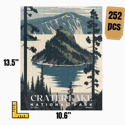 Crater Lake National Park Puzzle | S03