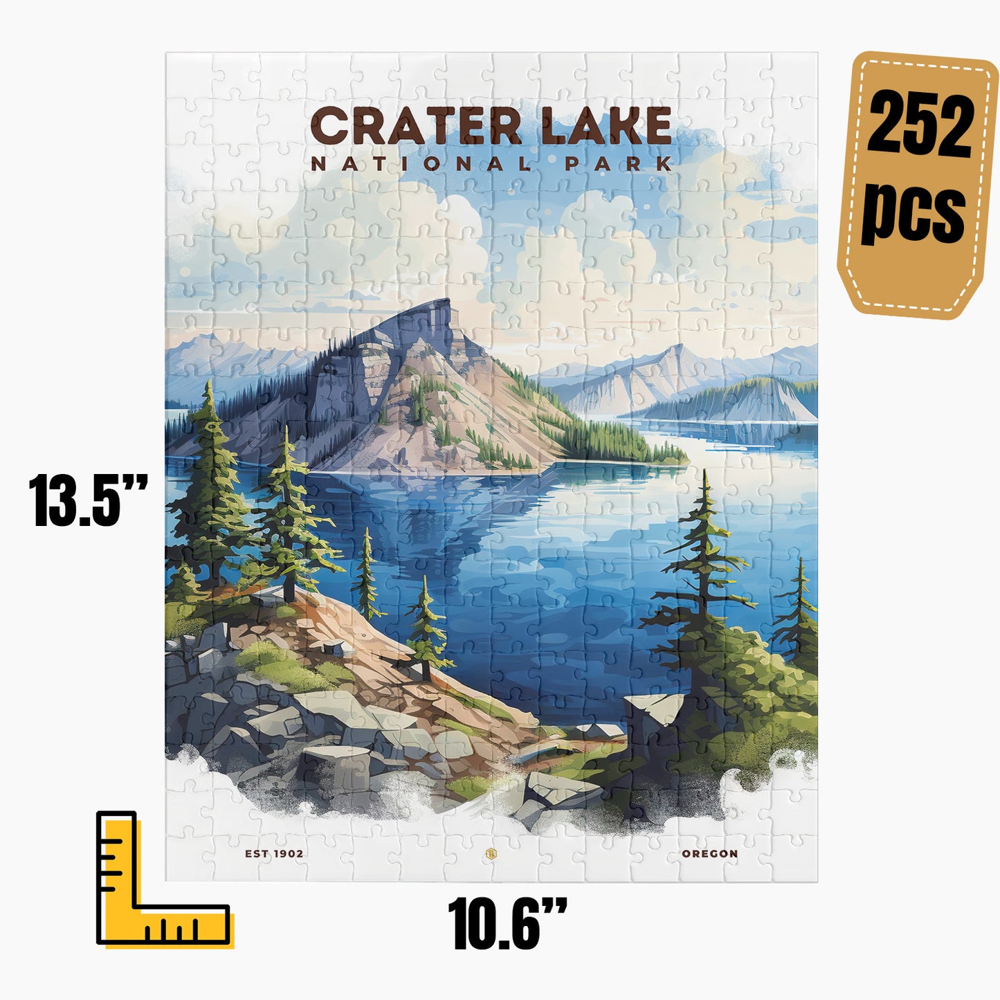Crater Lake National Park Puzzle | S08