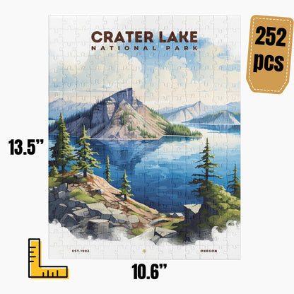 Crater Lake National Park Puzzle | S08