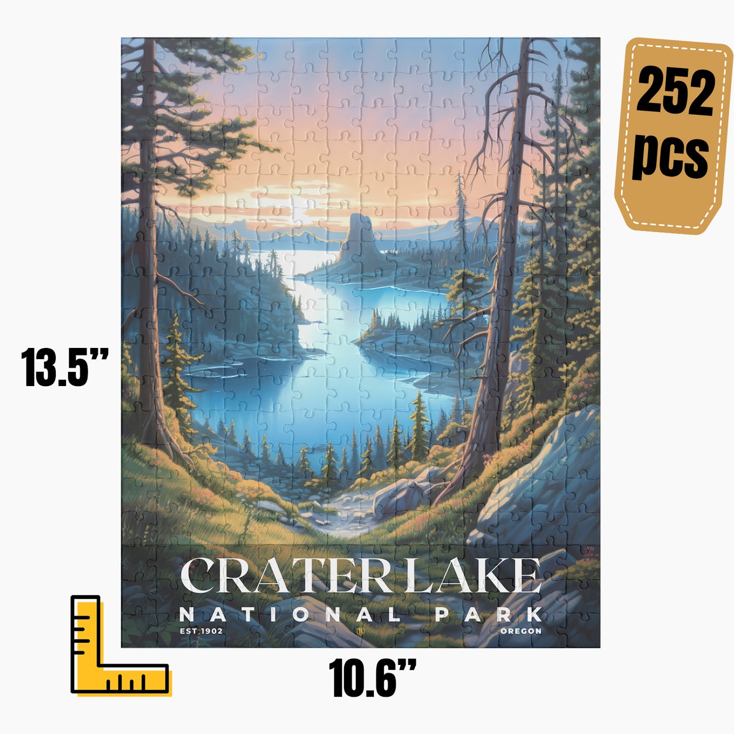Crater Lake National Park Puzzle | S02