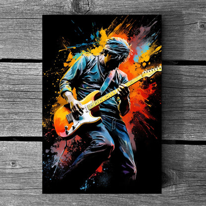 Male Guitarist 1 Poster | S01