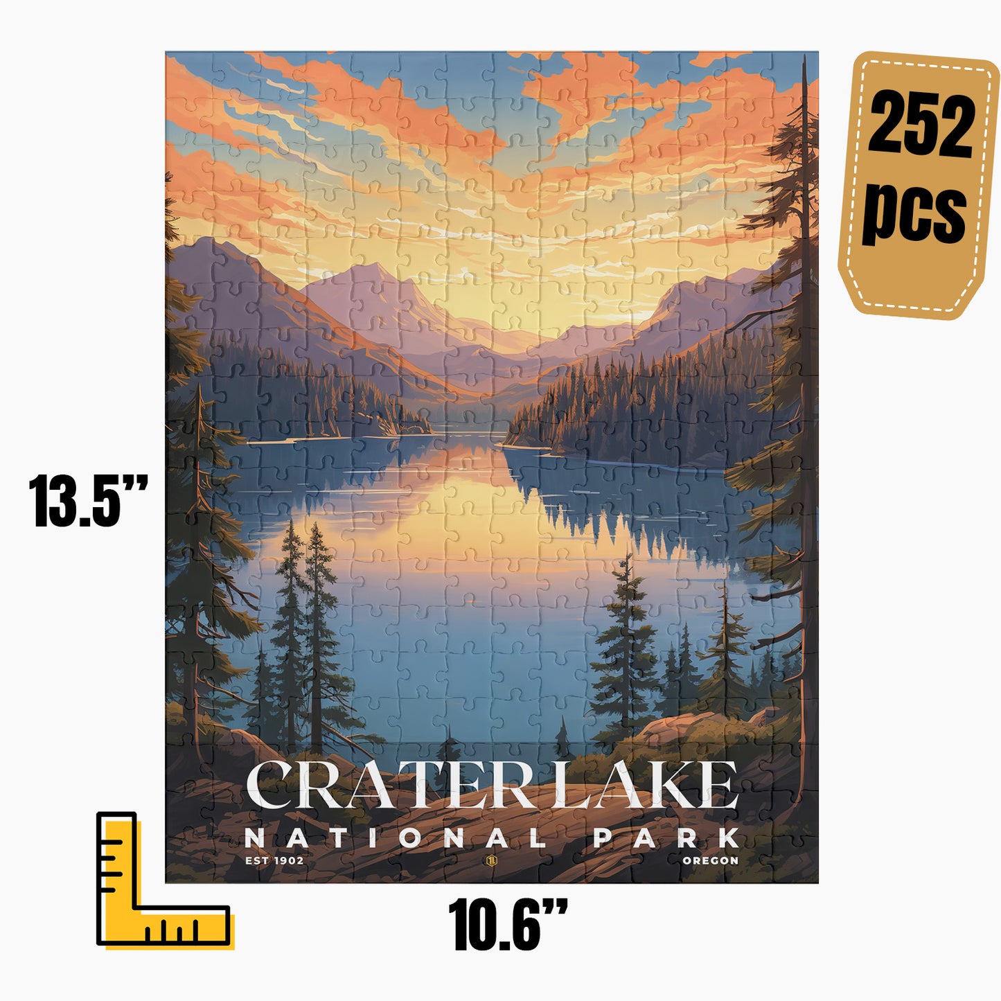 Crater Lake National Park Puzzle | S07