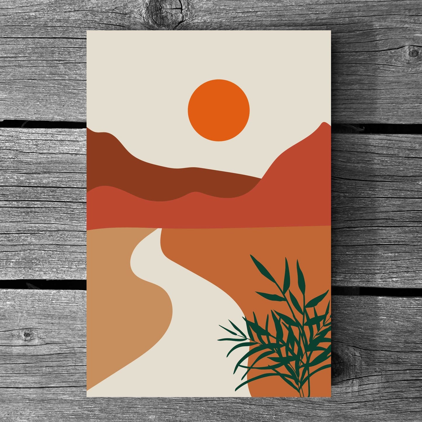 Boho Landscape Poster #08 | S01