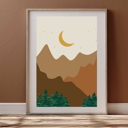 Boho Landscape Poster #31 | S01