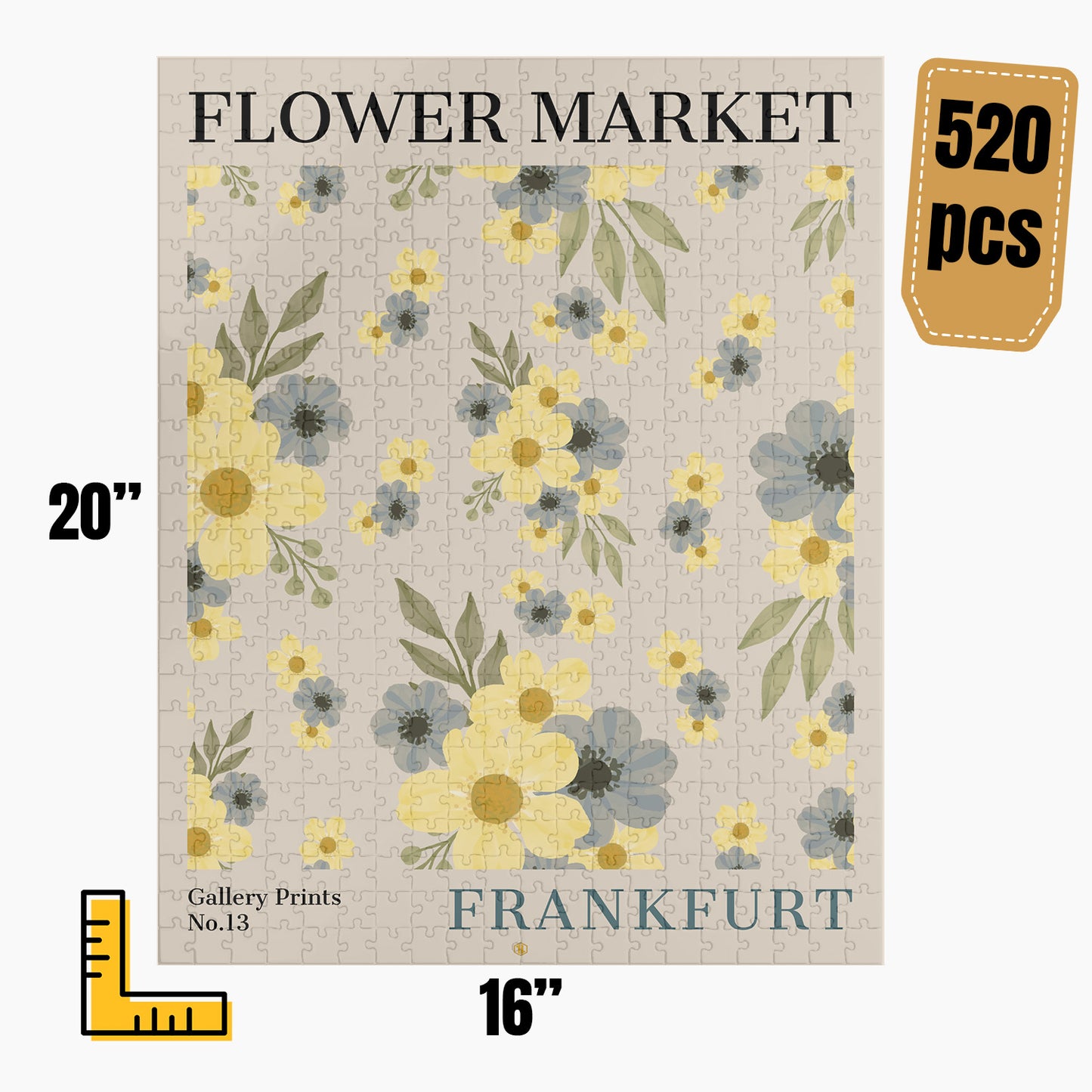 Frankfurt Flower Market Puzzle | S01