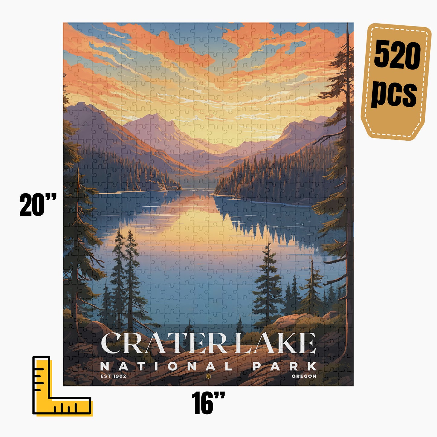 Crater Lake National Park Puzzle | S07