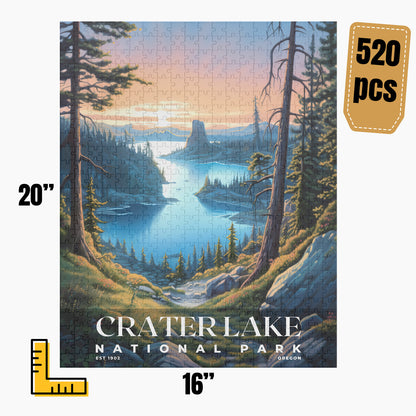 Crater Lake National Park Puzzle | S02