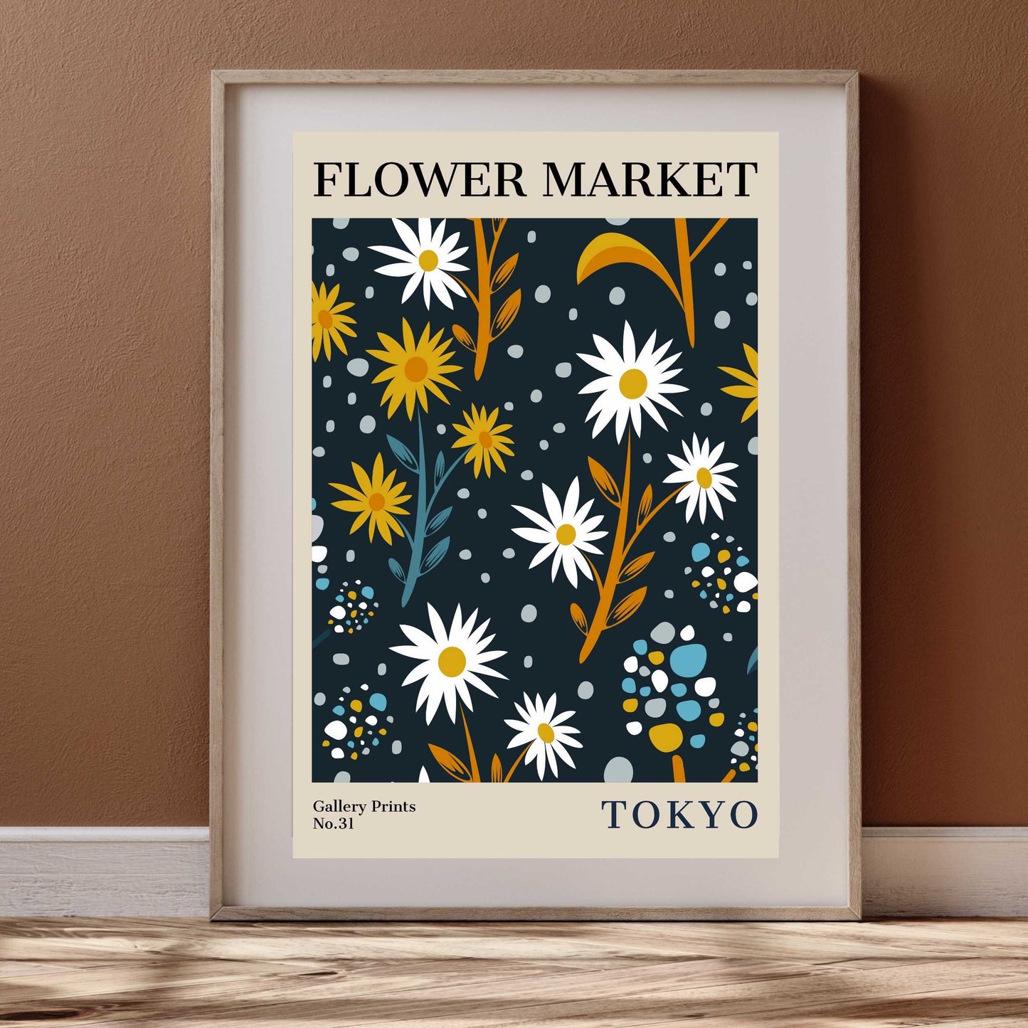 Tokyo Flower Market Poster | S01