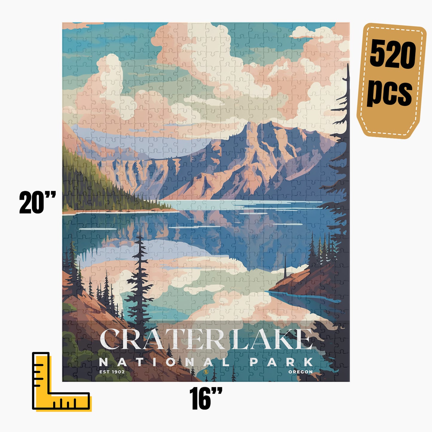 Crater Lake National Park Puzzle | S05