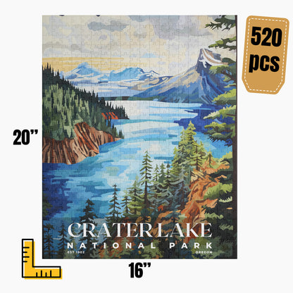 Crater Lake National Park Puzzle | S09