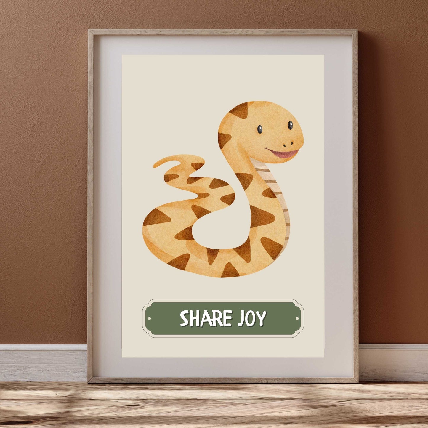 Share Joy Snake Poster | S01