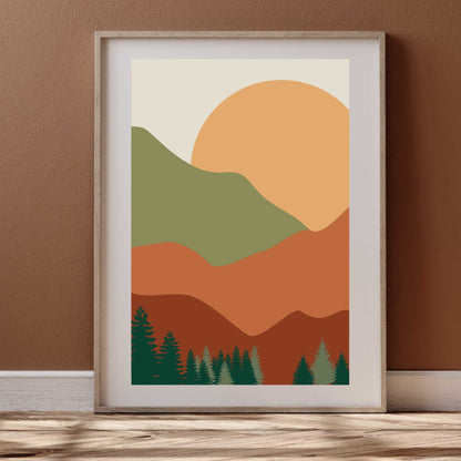 Boho Landscape Poster #24 | S01