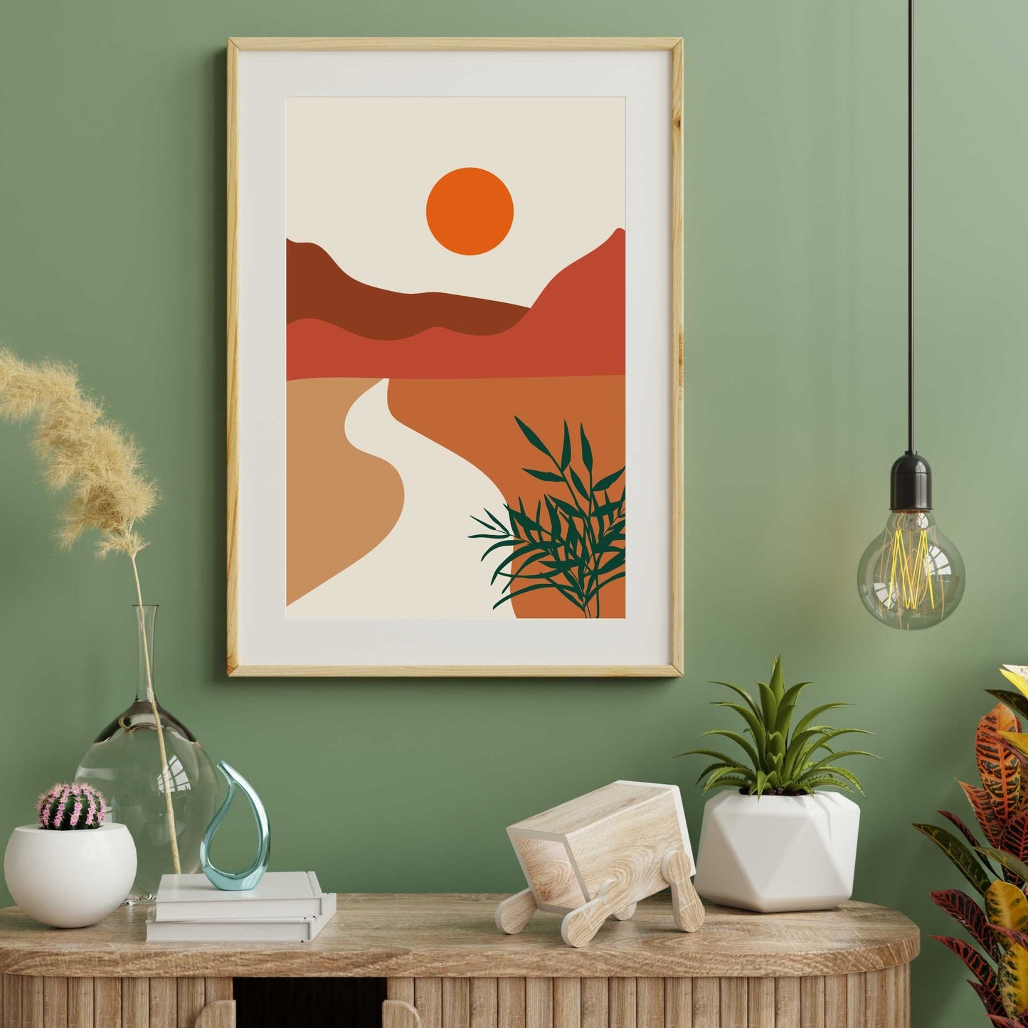 Boho Landscape Poster #08 | S01