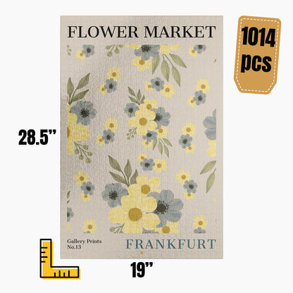 Frankfurt Flower Market Puzzle | S01