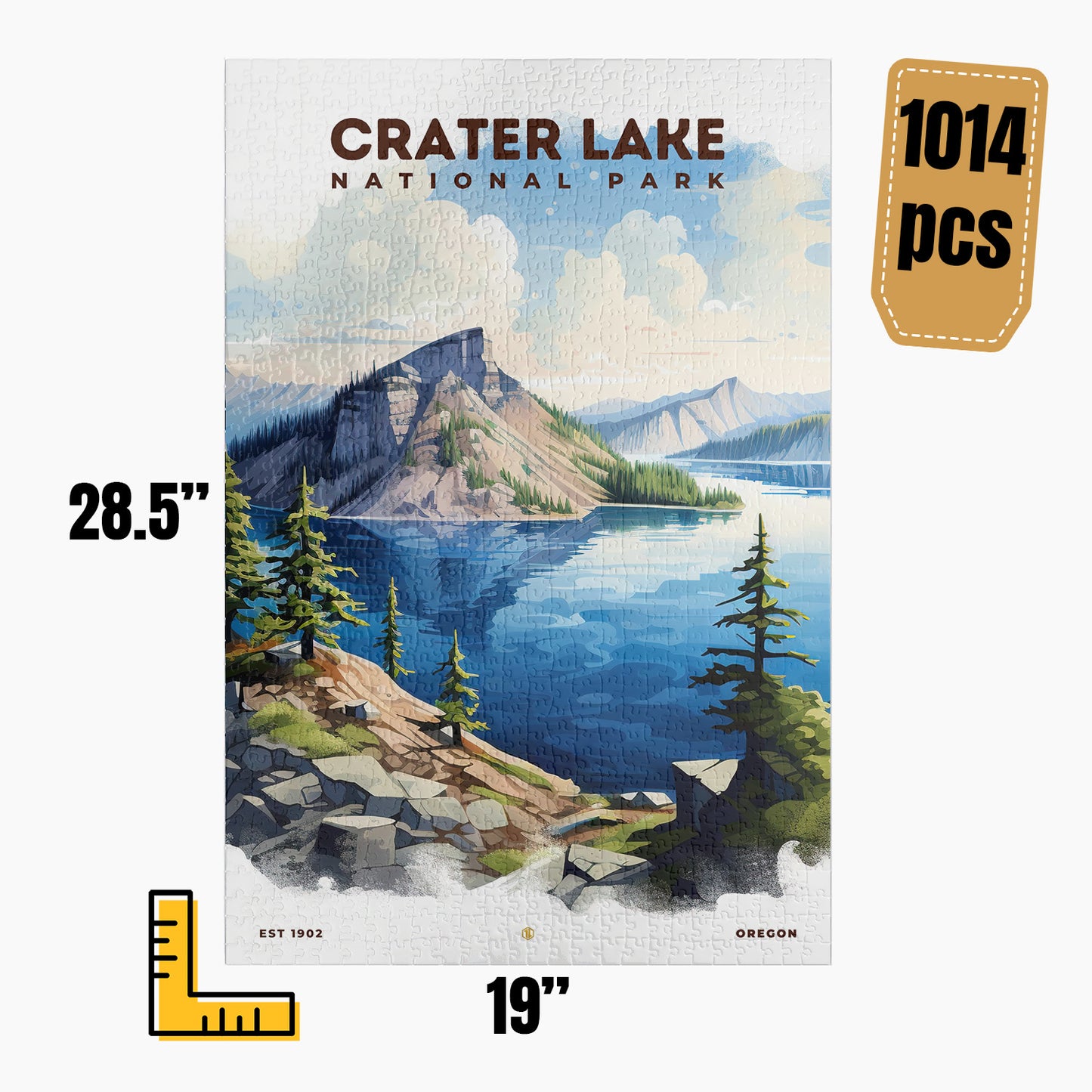 Crater Lake National Park Puzzle | S08