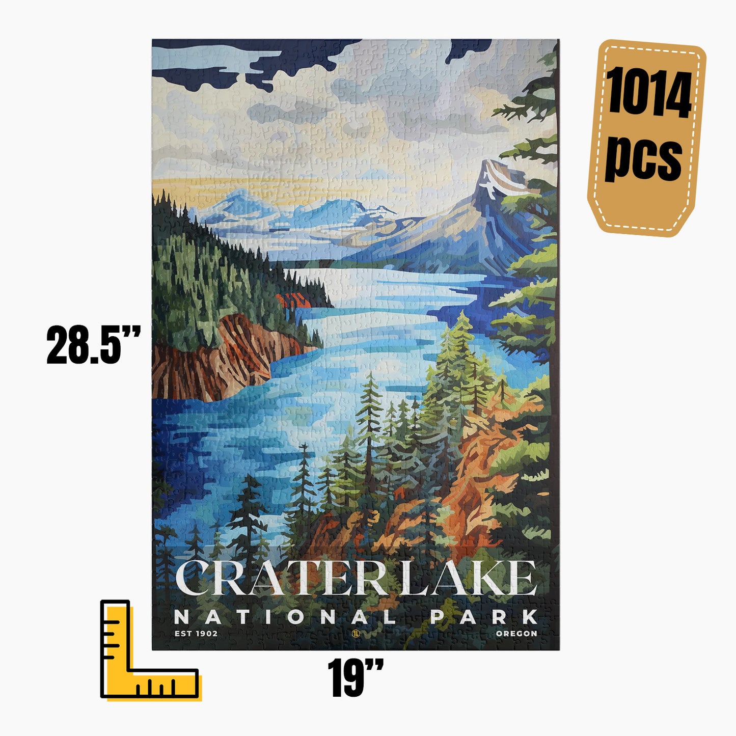 Crater Lake National Park Puzzle | S09