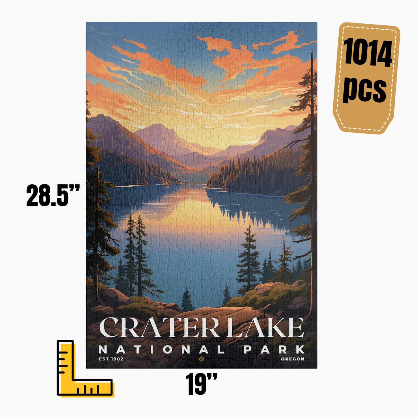 Crater Lake National Park Puzzle | S07
