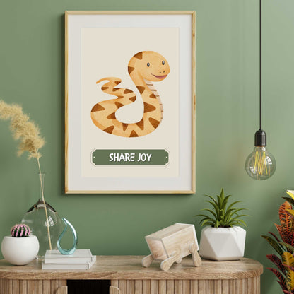 Share Joy Snake Poster | S01