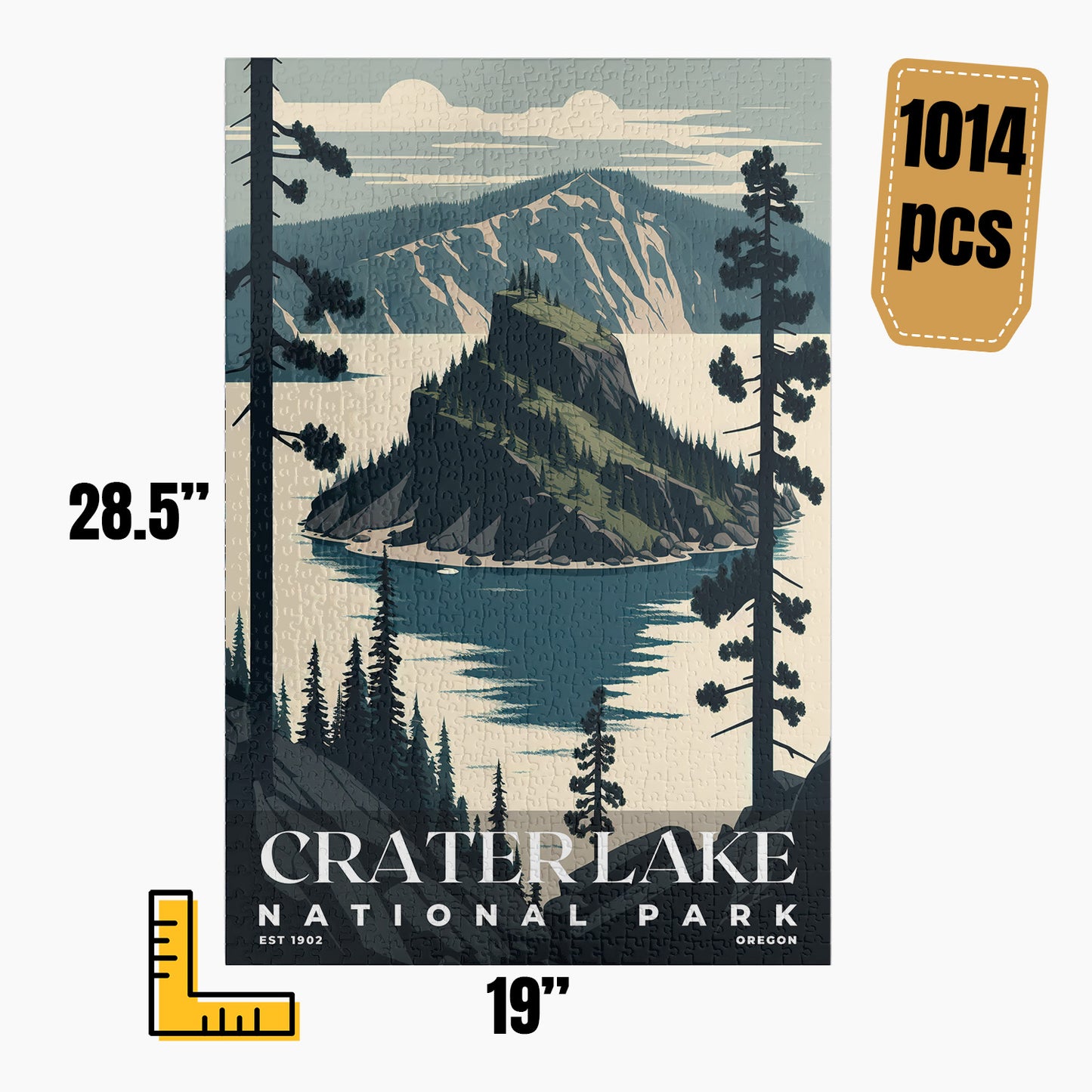 Crater Lake National Park Puzzle | S03