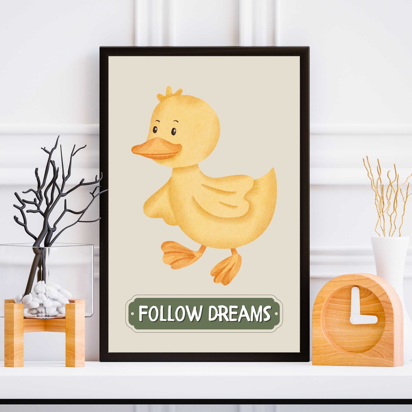 Follow Dreams Duck Poster | S01