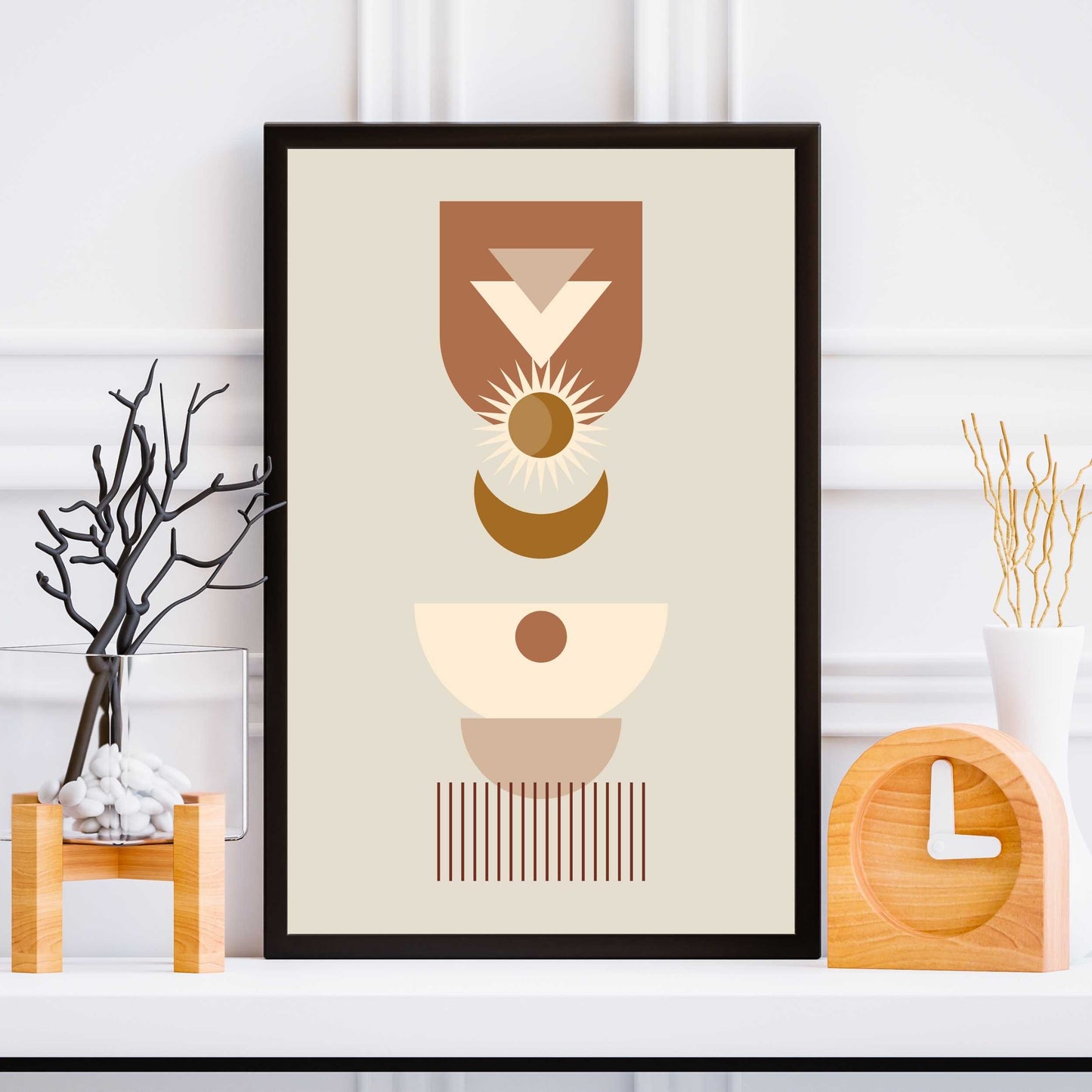 Boho Abstract Poster #08 | S01