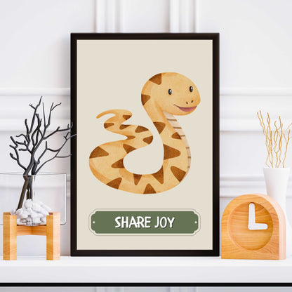 Share Joy Snake Poster | S01