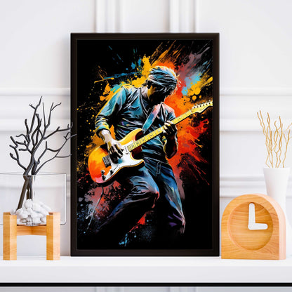 Male Guitarist 1 Poster | S01