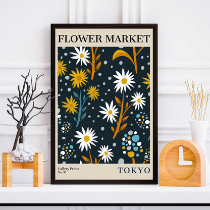 Tokyo Flower Market Poster | S01