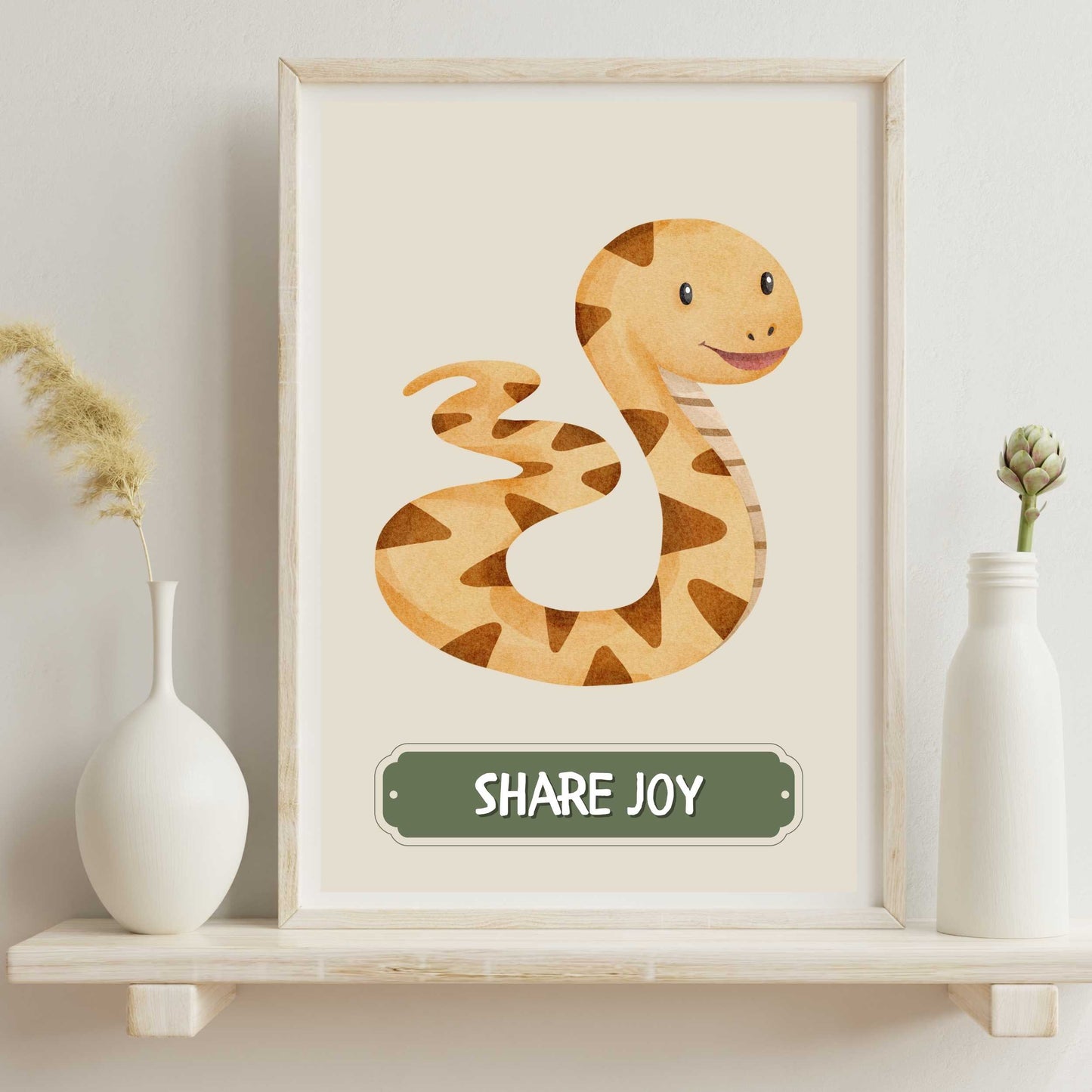 Share Joy Snake Poster | S01