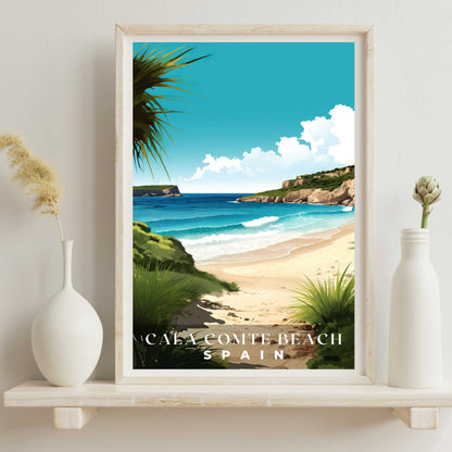 Cala Comte Beach Poster | S01