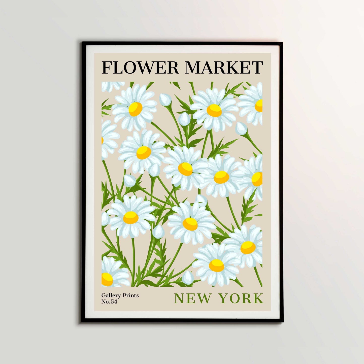 New York City Flower Market Poster | S02