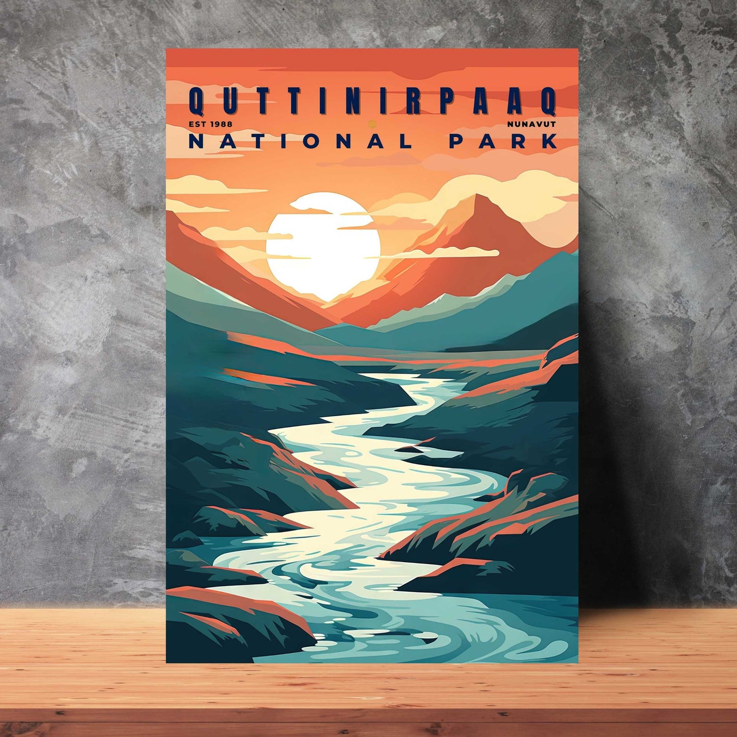 Quttinirpaaq National Park Poster | S01