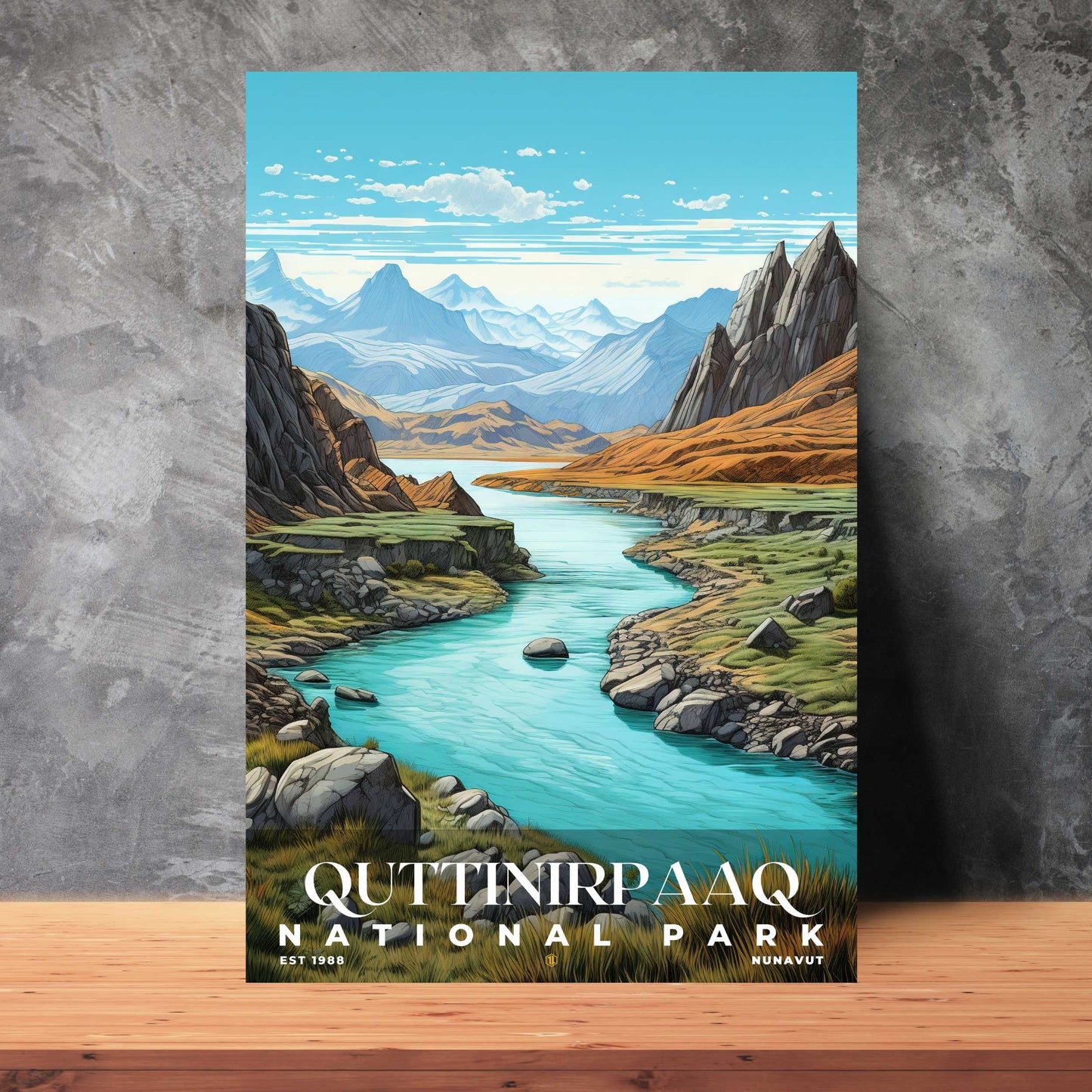 Quttinirpaaq National Park Poster | S02