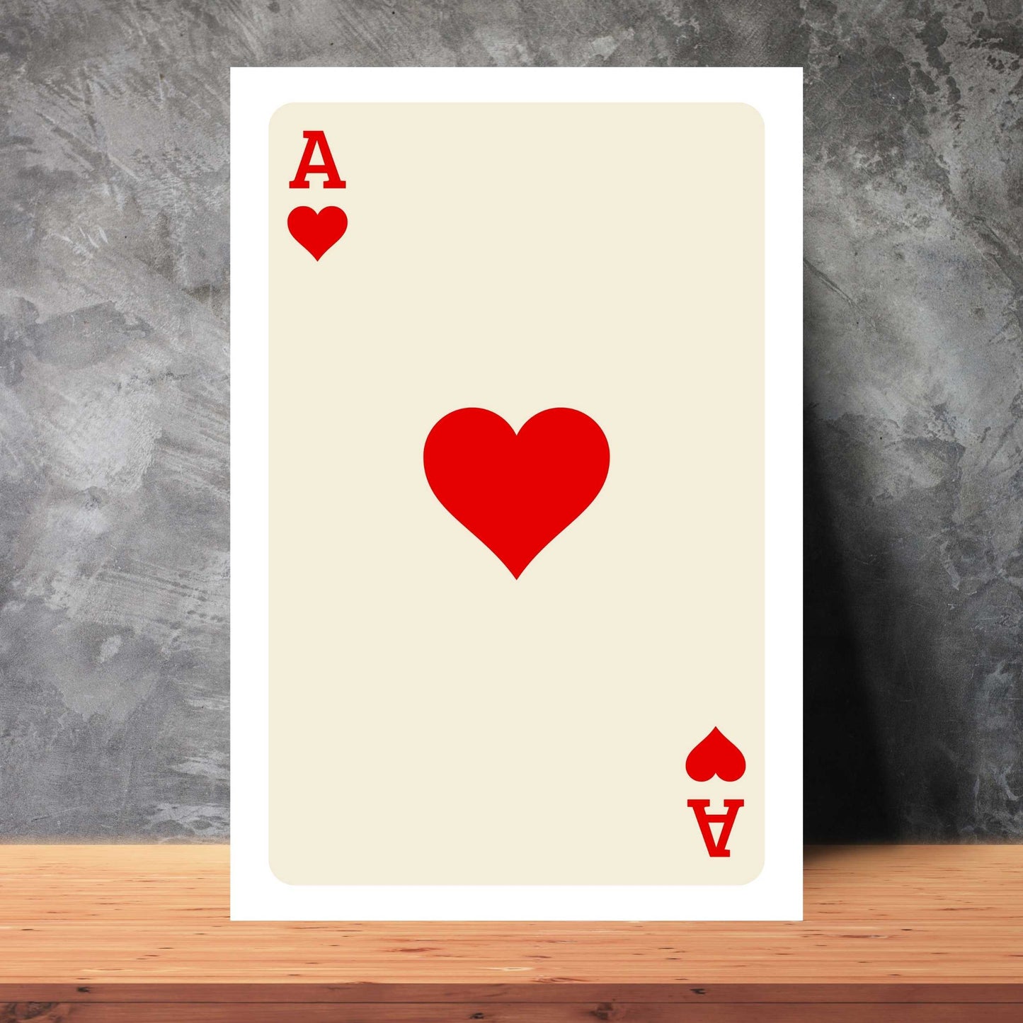 Ace of Hearts Poster #01