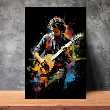 Male Guitarist 2 Poster | S01