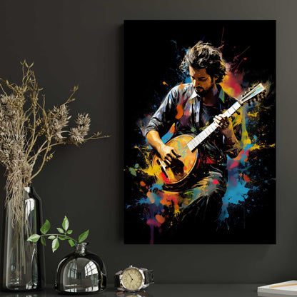 Male Guitarist 2 Poster | S01