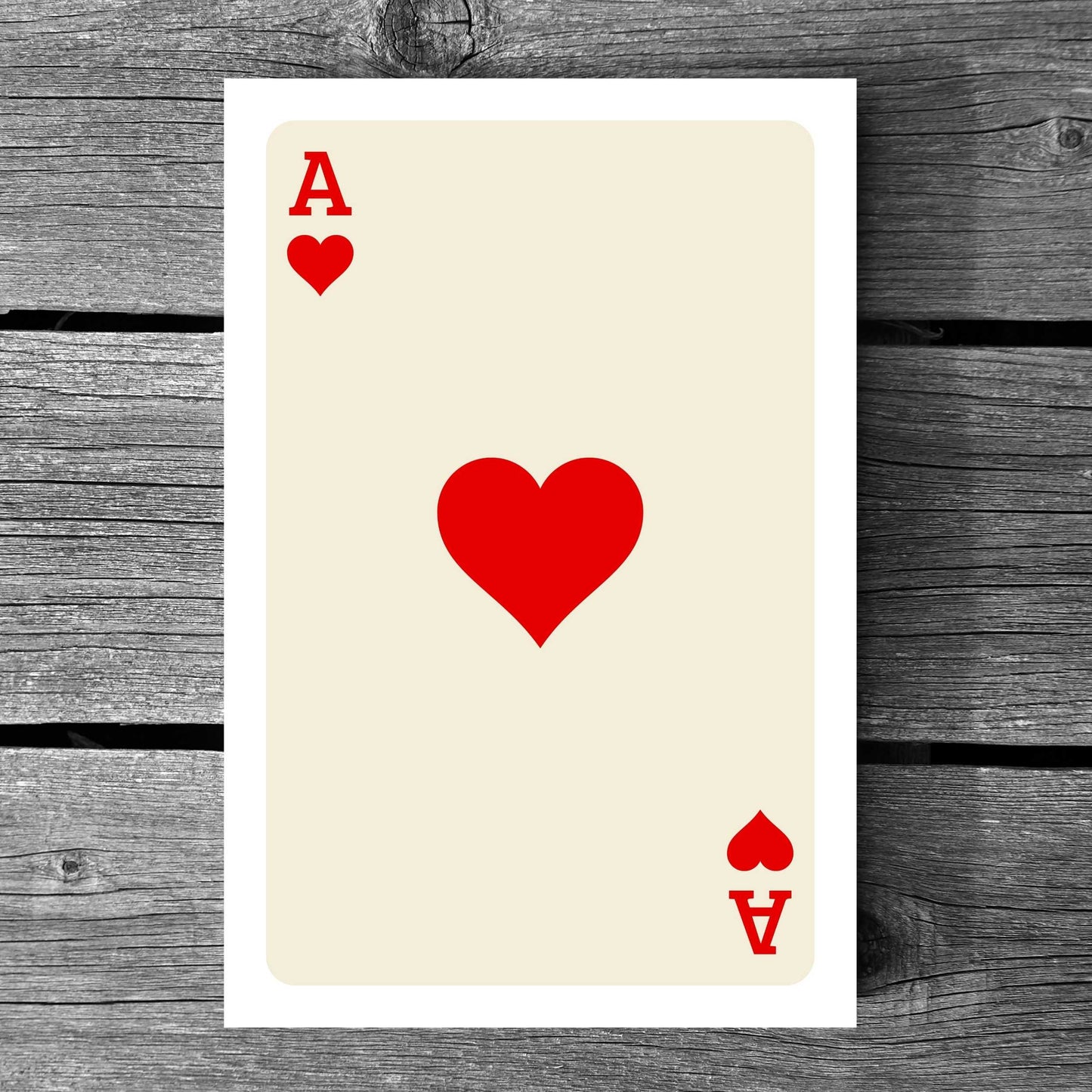 Ace of Hearts Poster #01