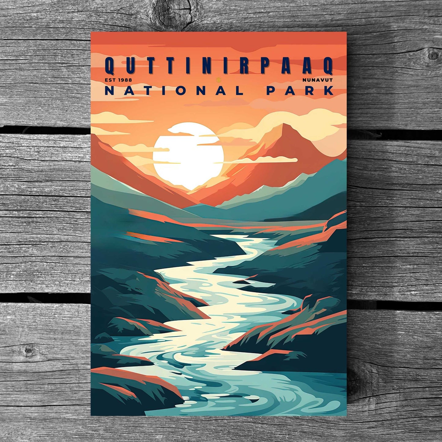 Quttinirpaaq National Park Poster | S01