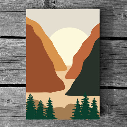 Boho Landscape Poster #09 | S01