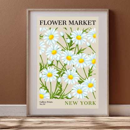 New York City Flower Market Poster | S02