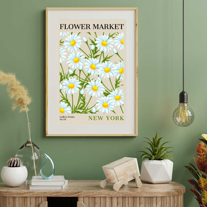 New York City Flower Market Poster | S02