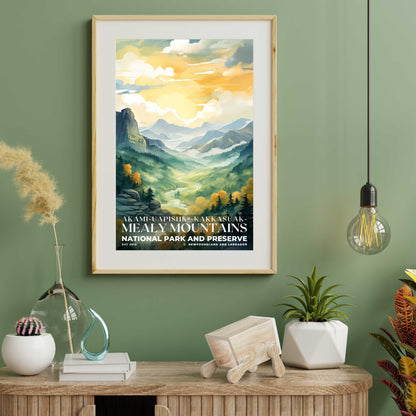 Akami-Uapishk-KakKasuak-Mealy Mountains National Park Poster | S08