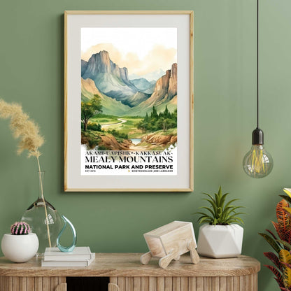 Akami-Uapishk-KakKasuak-Mealy Mountains National Park Poster | S04