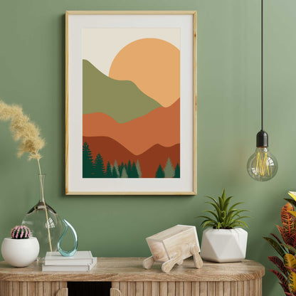 Boho Landscape Poster #24 | S01