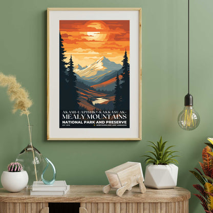 Akami-Uapishk-KakKasuak-Mealy Mountains National Park Poster | S05