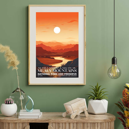 Akami-Uapishk-KakKasuak-Mealy Mountains National Park Poster | S03