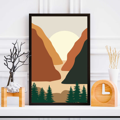 Boho Landscape Poster #09 | S01