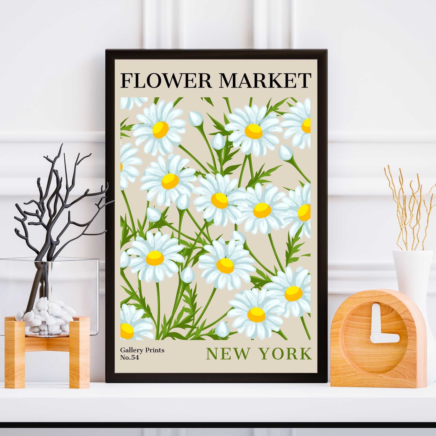 New York City Flower Market Poster | S02