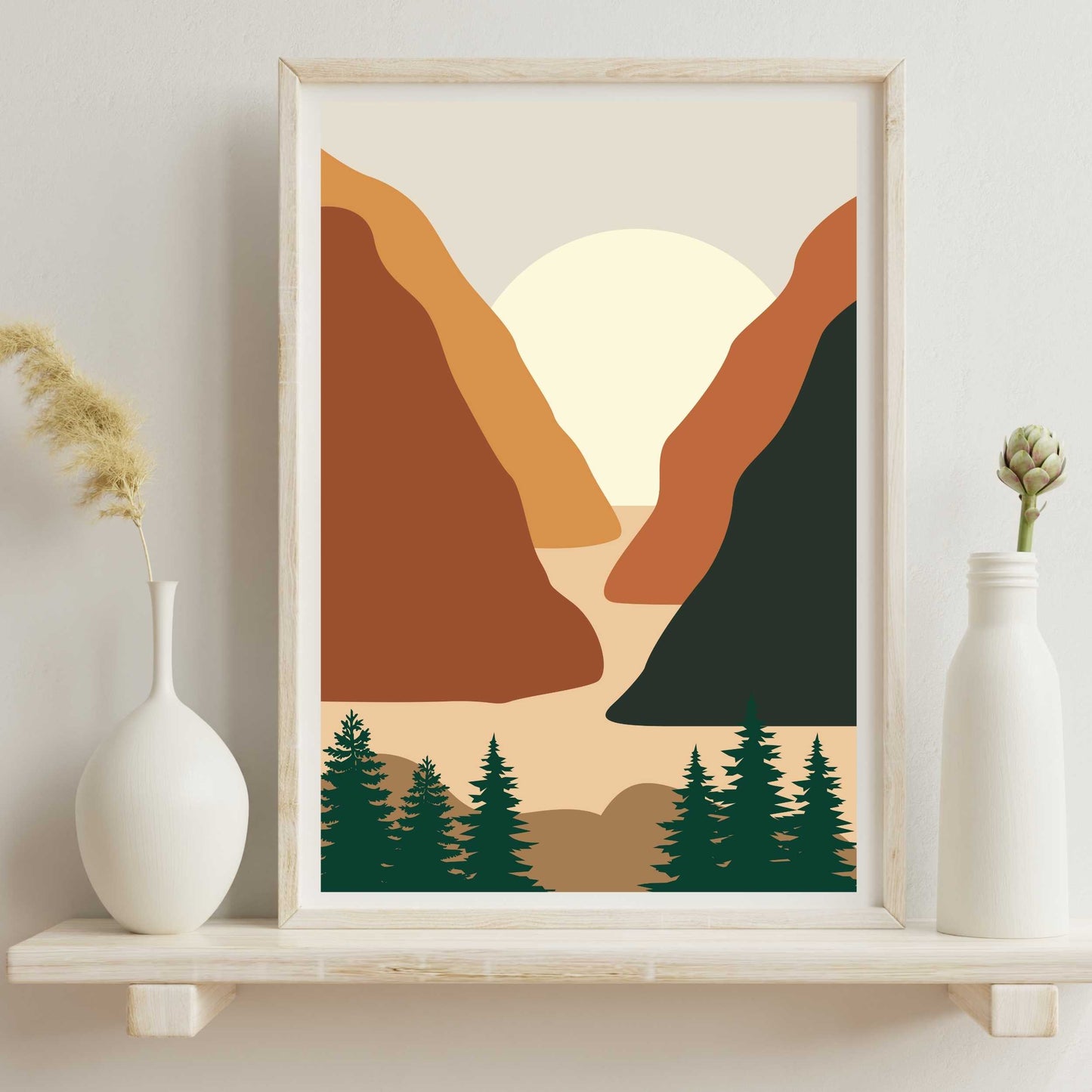 Boho Landscape Poster #09 | S01
